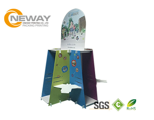 Glossy Printed Cardboard Pop Up Display Stands Pop Up Display For Trade Show