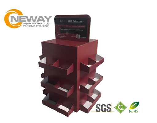 Environmentally Friendly Cardboard Pop Up Display Stands Counter Display Boxes