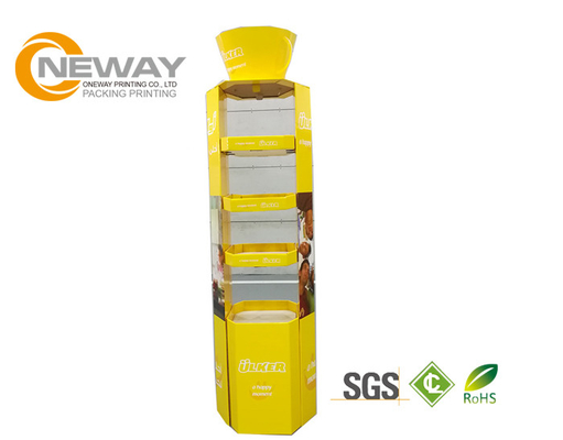 Custom Printing Cardboard Merchandising Displays / Cardboard Point Of Sale Display